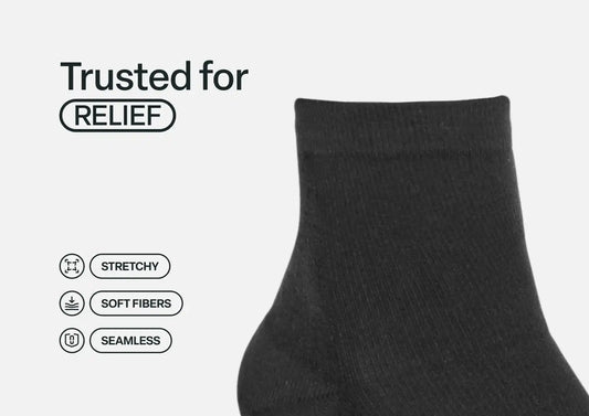 Compression Ankle Socks 20-30 mmHg - Black