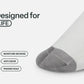 Bunion Relief, Padded Low Cut Socks - White
