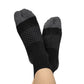 Bunion Relief, Padded Ankle Socks - Black