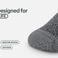 Mid-Calf Compression Socks 18-25 mmHg - Gray