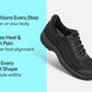 Onyx Hands-Free Work Shoes - Black