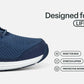 Coral - Navy/Light Blue