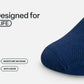 Mid-Calf Compression Socks 18-25 mmHg - Navy
