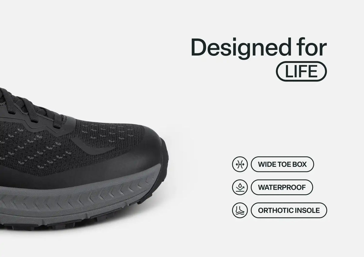 Expedition Trail Low Hands-Free Waterproof - Black/Gray