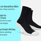 Casual/Dress Diabetic Socks - Black