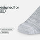 Extra Roomy Socks (Thick) - Gray