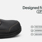 Graphite Hands-Free Work Boots - Black