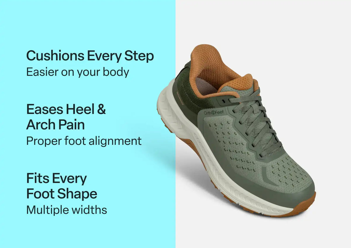 Expedition Trail Low Hands-Free Waterproof - Green/Terracotta