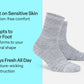 Extra Roomy Socks (Thick) - Gray