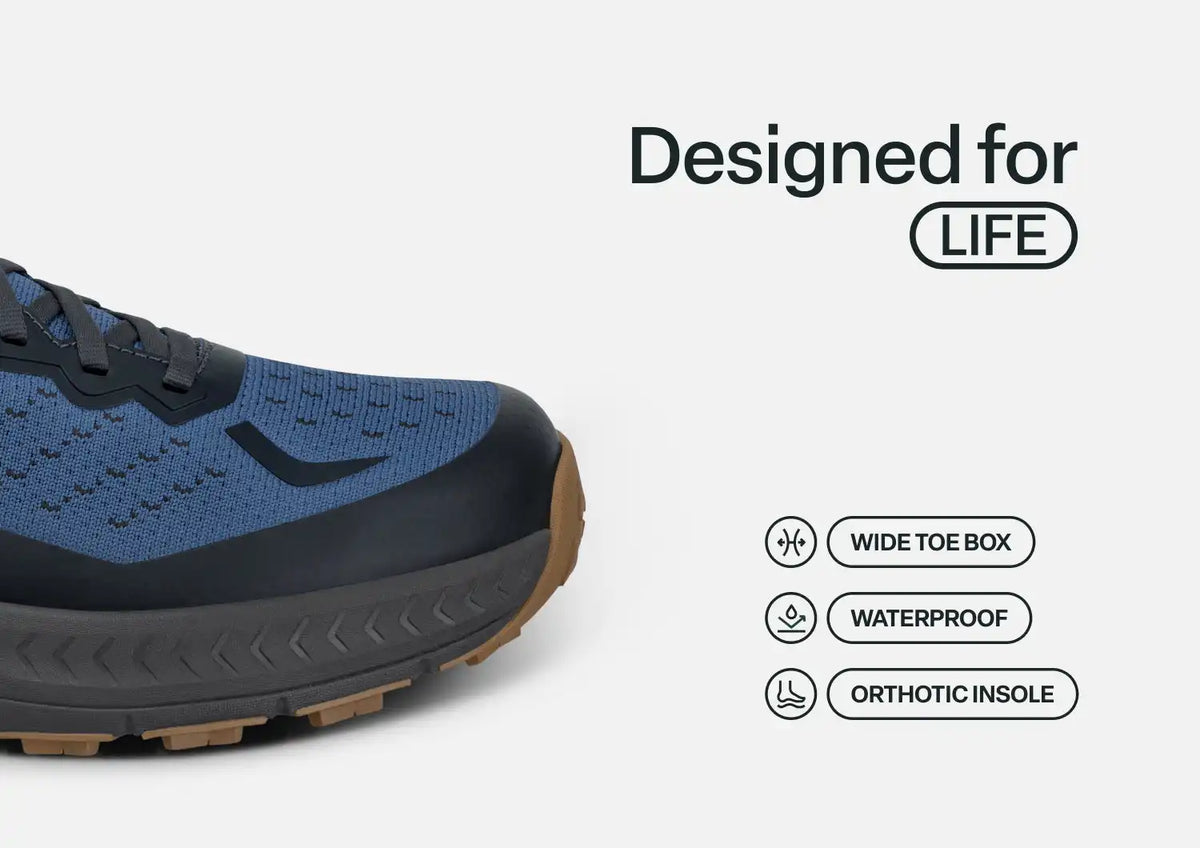 Expedition Trail Low Hands-Free Waterproof - Gray/Blue