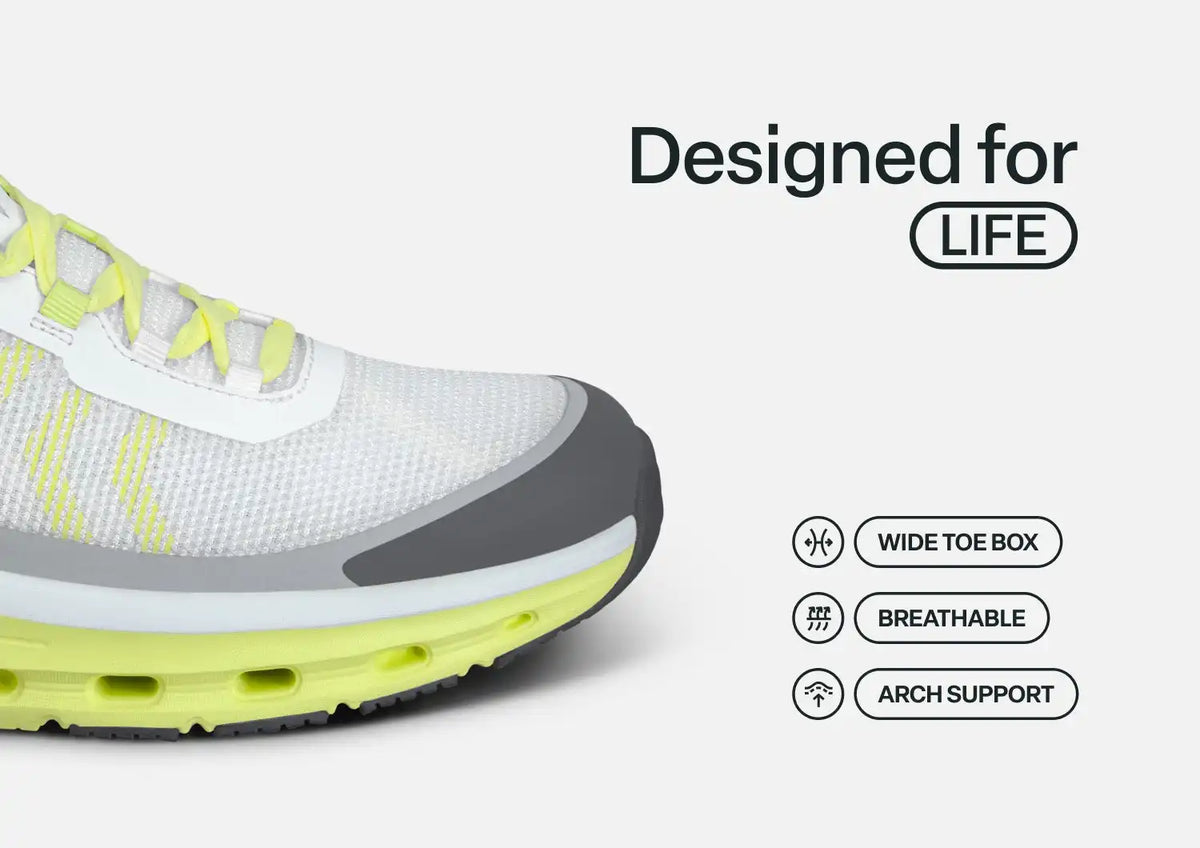 Jaunt Hands-Free - Gray/White/Yellow