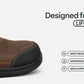 Graphite Hands-Free Work Boots - Brown