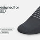 Mid-Calf Compression Socks 18-25 mmHg - Dark Gray