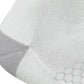 Bunion Relief, Padded Ankle Socks - White