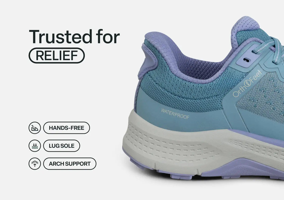 Explorer Trail Low Hands-Free Waterproof - Light Blue/Lilac