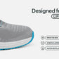 Kita Hands-Free - Gray/Turquoise