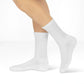 Padded Sole Diabetic Socks - White