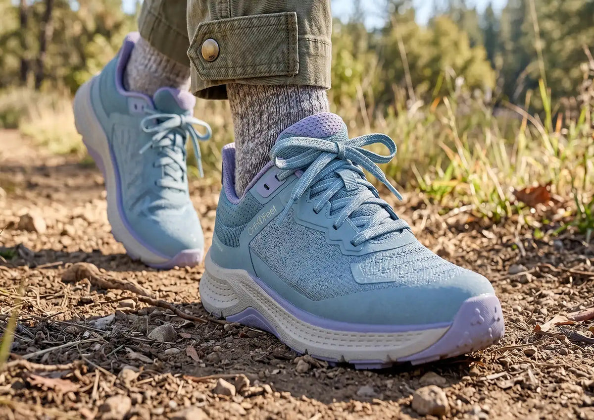 Explorer Trail Low Hands-Free Waterproof - Light Blue/Lilac